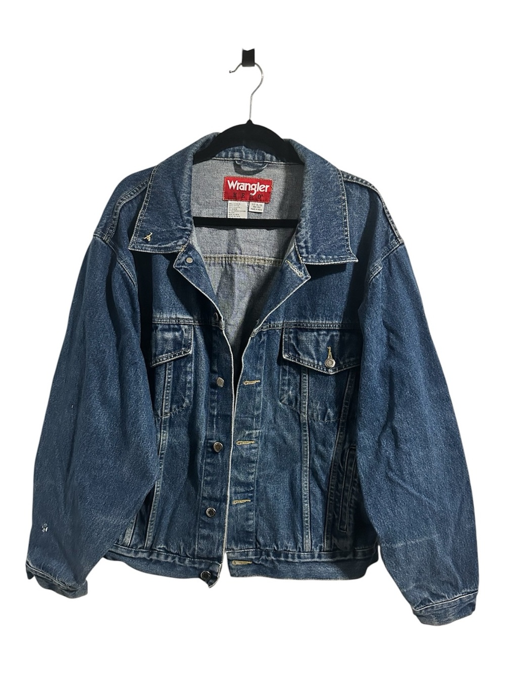 Wrangler Blue Denim Hero Trucker Jacket XL